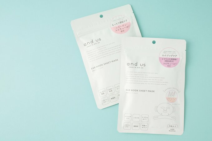 耳掛けシートマスク