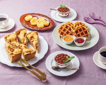 業務スーパーのおすすめスイーツ。ワッフルは1個35円！