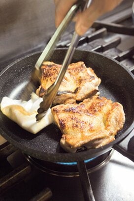 鶏の照り焼きを上手に焼くポイント！焦げることなく、照りも十分出る！