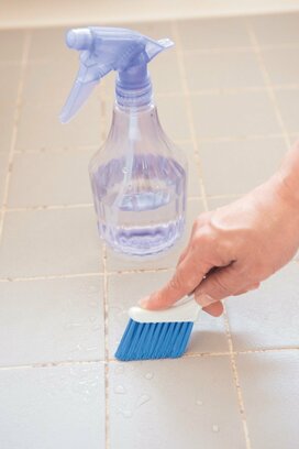 「山切りカット」に効果！100均のサッシ用ブラシを浴室や玄関などで万能使い