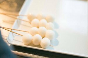 はじめてのみたらし団子づくり