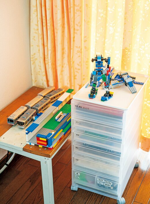 リビングのオモチャ