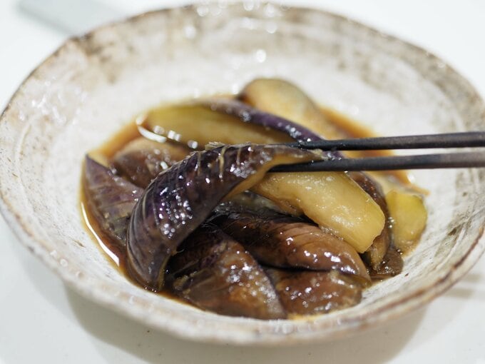 「ナスの煮浸し」のつくり方を紹介します