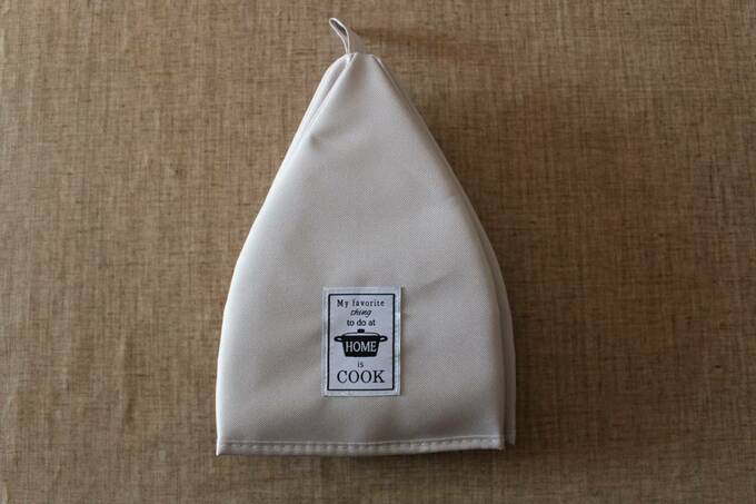 折りたたんだお鍋カバー