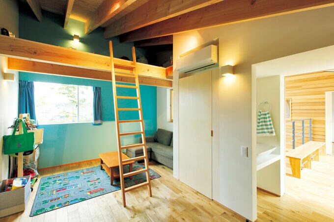 Yさん邸子供部屋