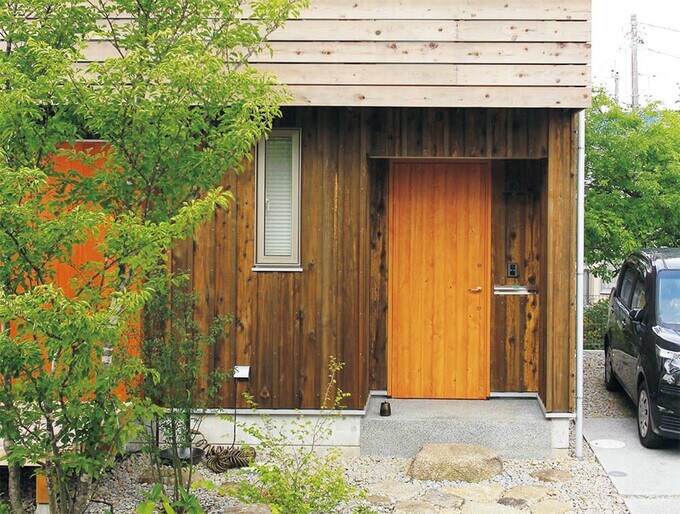 MIYAMA桧玄関ドア