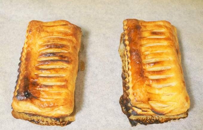 焼き上がったパイ