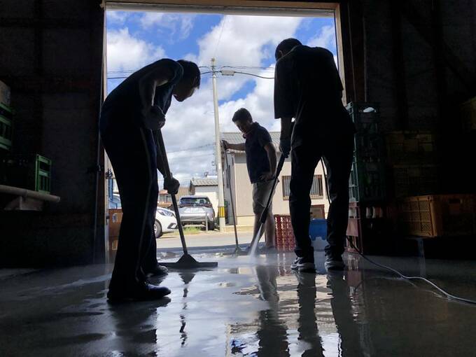 水はけボランティア