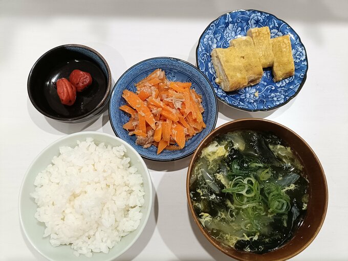 さいきさん宅の朝食(和食)