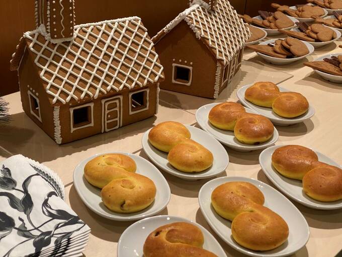 ジンジャーブレッドハウスとルッセカット