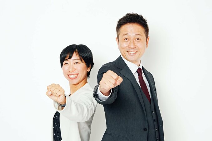 宇治原 史規さんと塚越菜々子さん