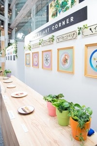 ヨーグルトアート