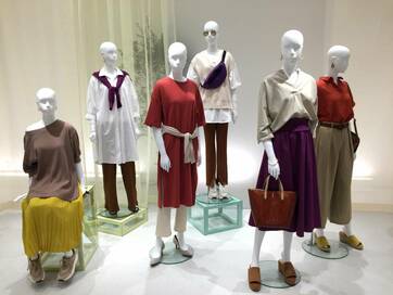 GUの春トレンドはイエローとブリック、パープルに大注目