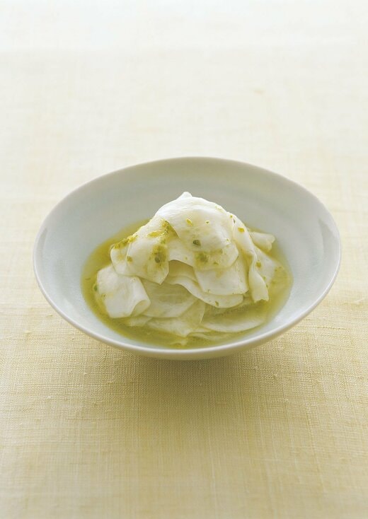 カブのユズコショウあえ