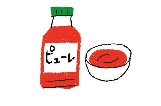 イラストトマトピューレ