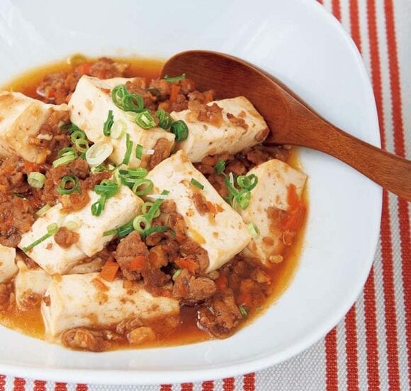 豆腐をたっぷり使った、やみつき麻婆豆腐！