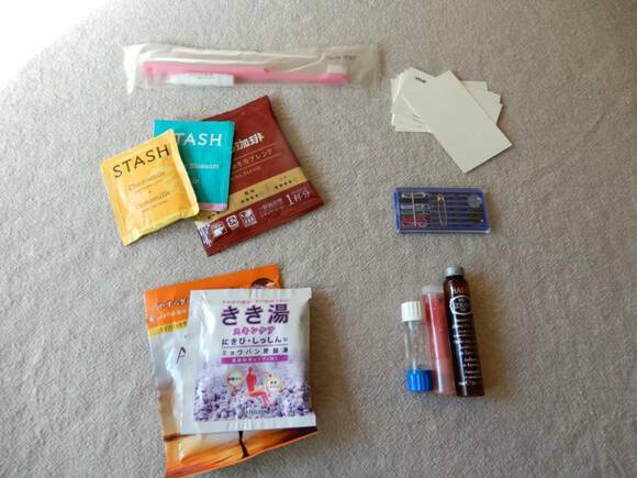 スーツケースの常備グッズ