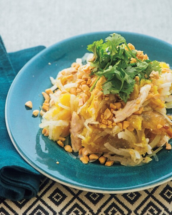 エスニックチキンサラダ