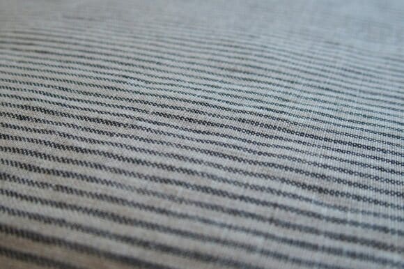 布団カバーをストライプに