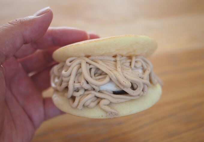 モンブランどら焼き