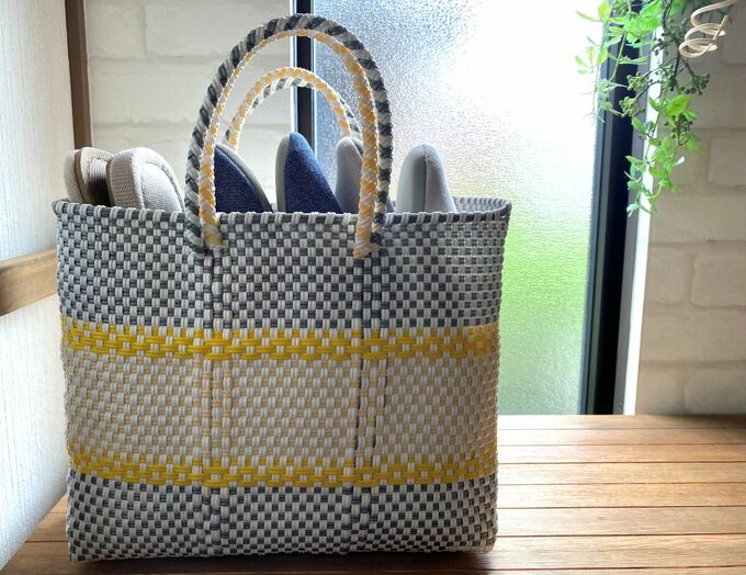 収納カゴとして使用