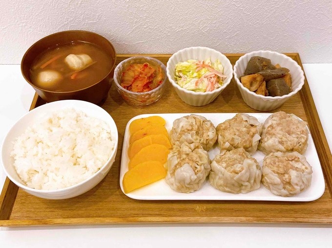 シューマイ献立