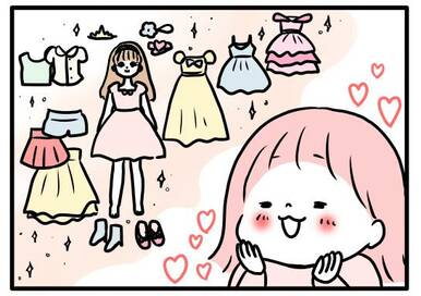 お人形の服をつくって気分はデザイナー！＜モチコの節約遊び術＞