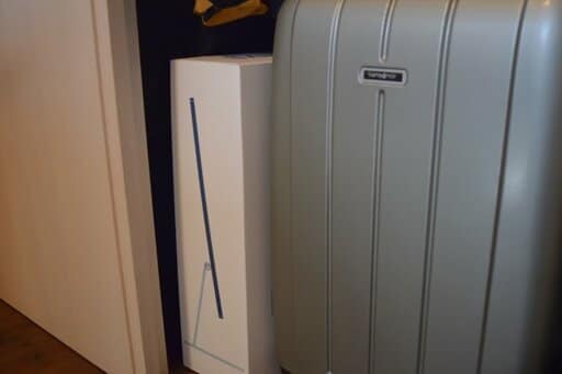 スーツケースや、捨てられないパソコンの箱も保管