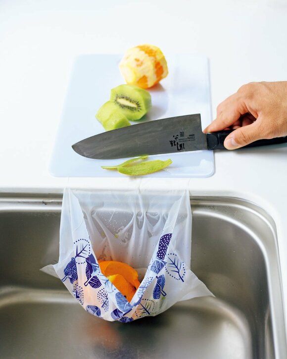 シンクにゴミ袋