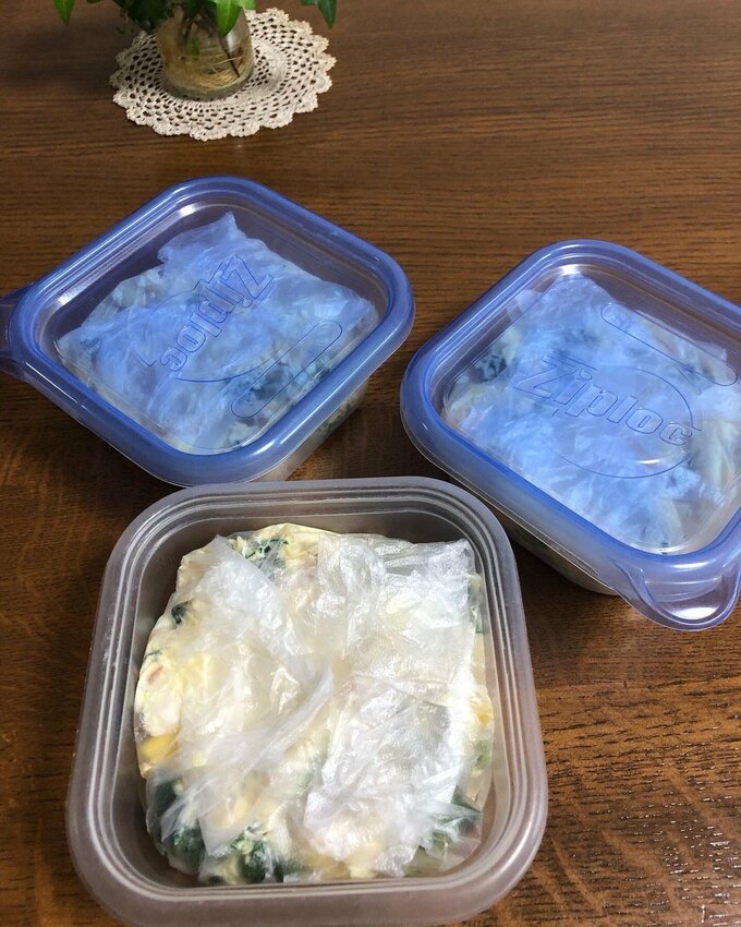 グラタンを冷凍