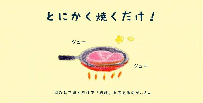 とにかく焼くだけ！