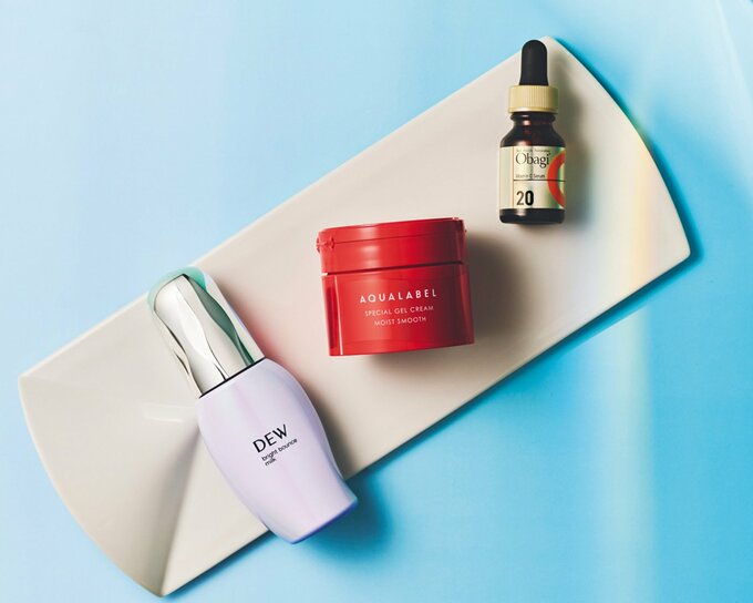 3つのスキンケアアイテム