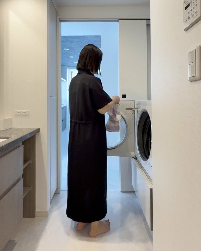 ワンピース　洗濯家事