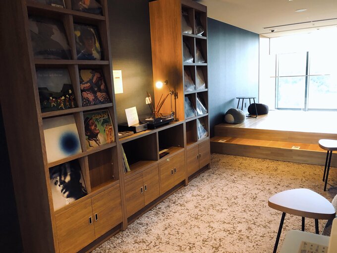 梅小路ポテル京都のコーヒーコーナー