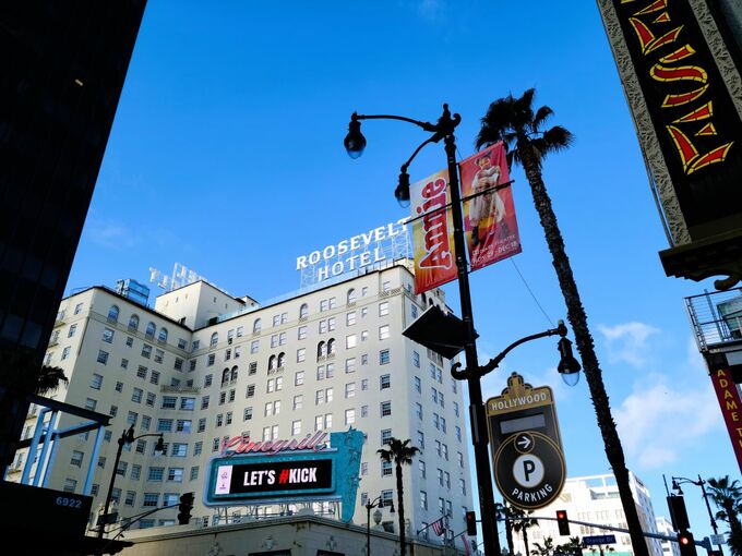 アメリカの街並み