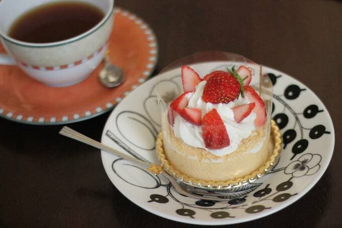 コーヒーとケーキ