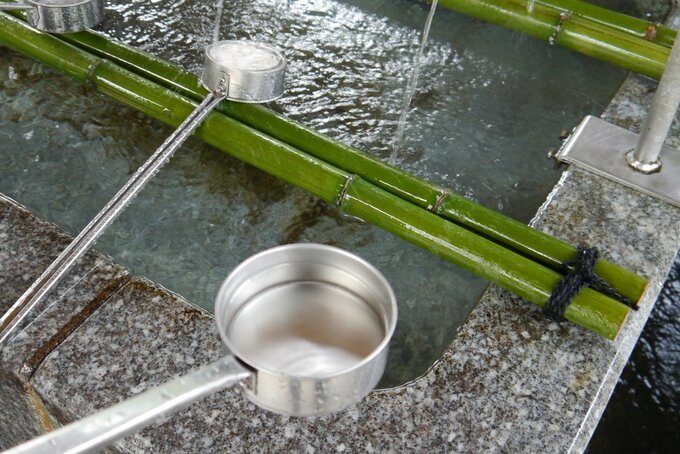 出雲大社手水舎