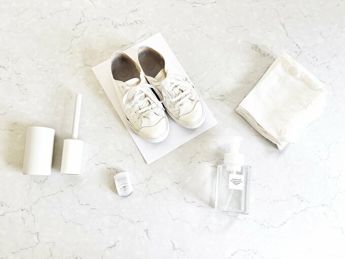 アイテムが並べられた写真