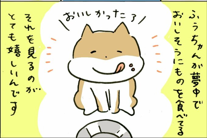 笑顔のふうちゃん
