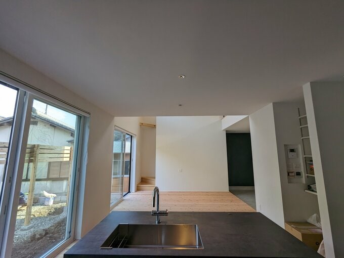 キッチンからの景色