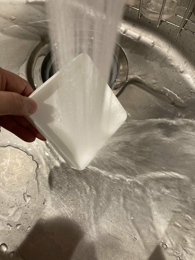 使い終わったら洗う