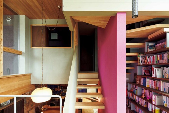 吹き抜けと踊り場