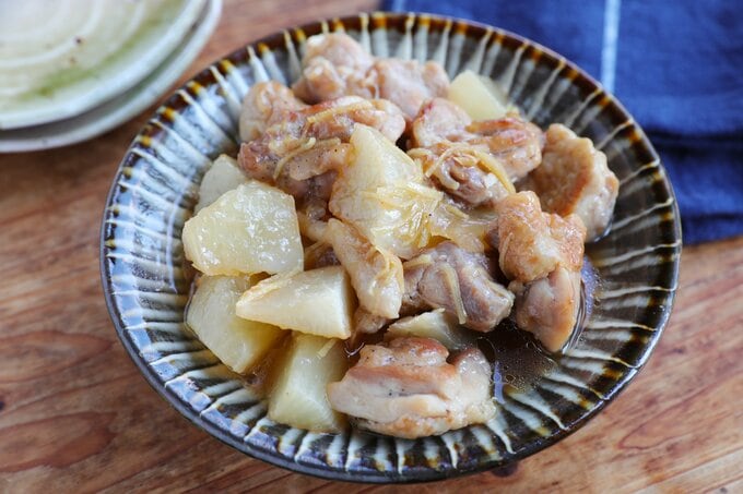 鶏肉と大根のオイスター煮完成