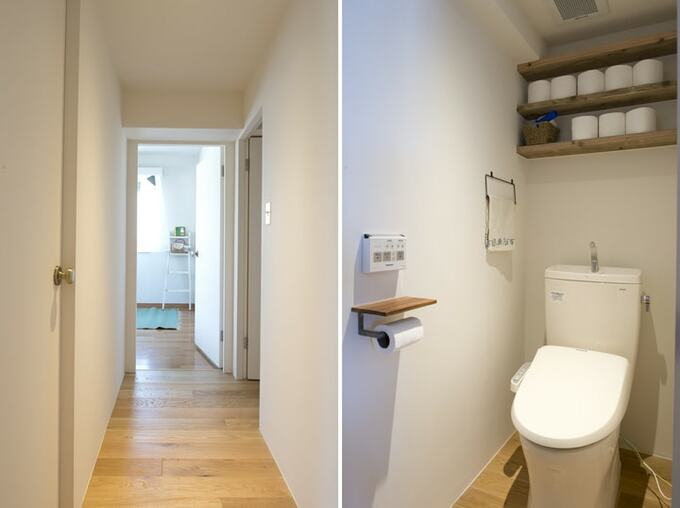 水まわりは既存利用