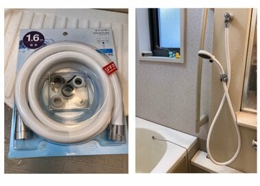 大掃除代わりにしたこと3つ。シャワーヘッドの交換に「足をぶつける角」対策