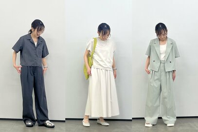 153cmアラフォーが感動！「GU」新作セットアップは、着るだけで旬ムード＆高見え