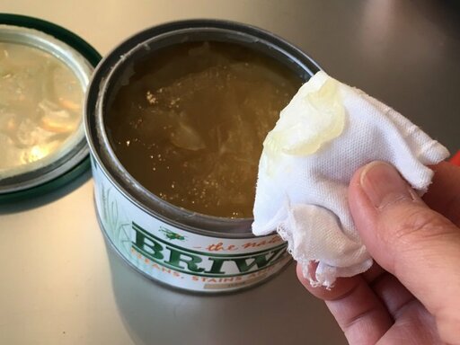 ブライワックスをウエスに