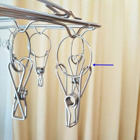 洗濯物用のピンチハンガー