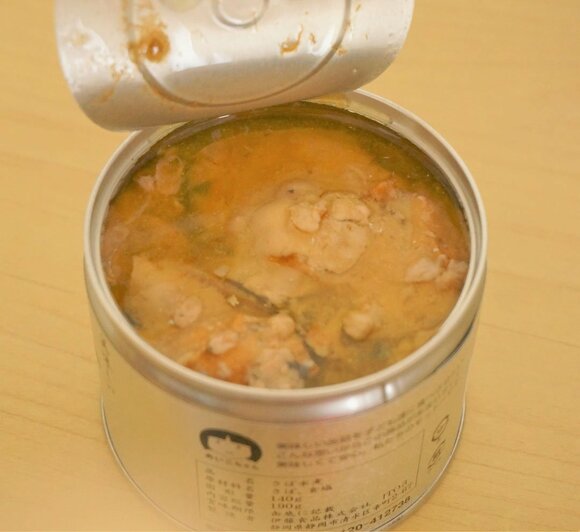 今回使用したのは、スーパーでよく見かけるこの缶詰。