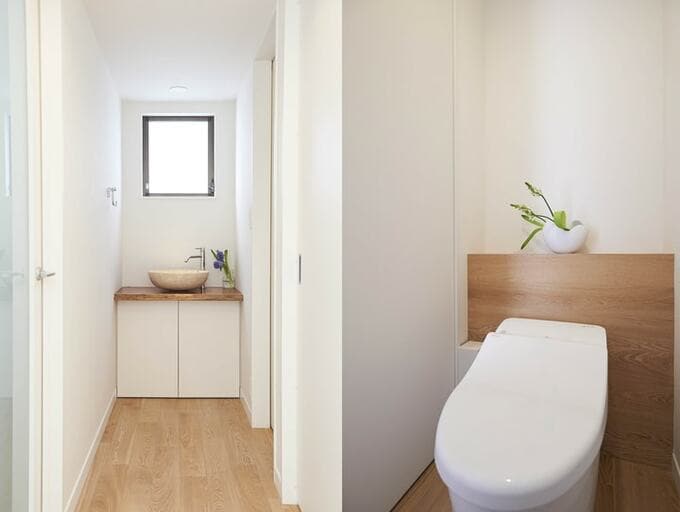 水まわりは共有